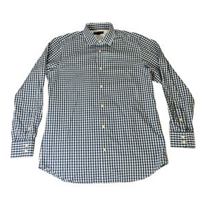 Banana Republic Non-Iron Slim Fit Long Sleeve Button Up Shirt Men's Size Large